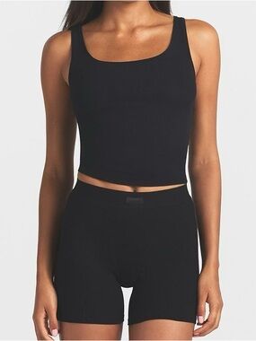 Skims Soft Lounge Tank Onyx